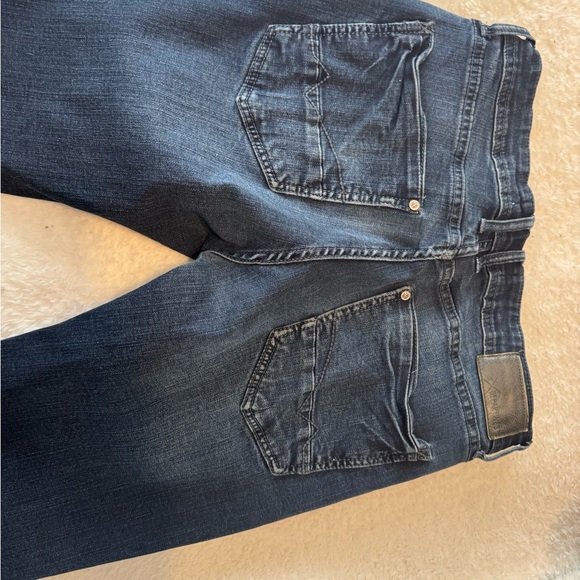 Nordstrom Blue Straight Jeans Premium Denim Fit - Picture 8 of 9